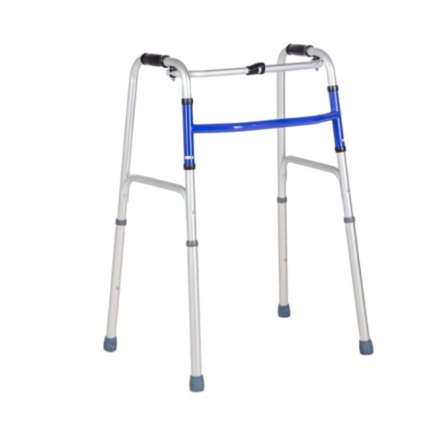 MSW303T Tall Aluminium folding walker-Photoroom